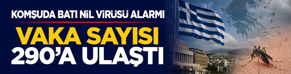 Komşuda Batı Nil virüsü alarmı: Vaka sayısı 290’a ulaştı