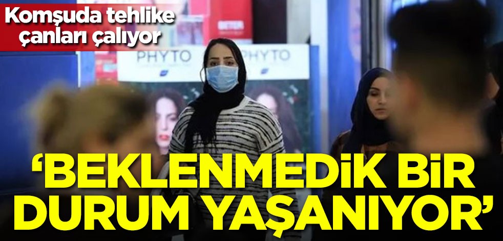 Komşuda tehlike çanları: Beklenmedik bir durum yaşanıyor