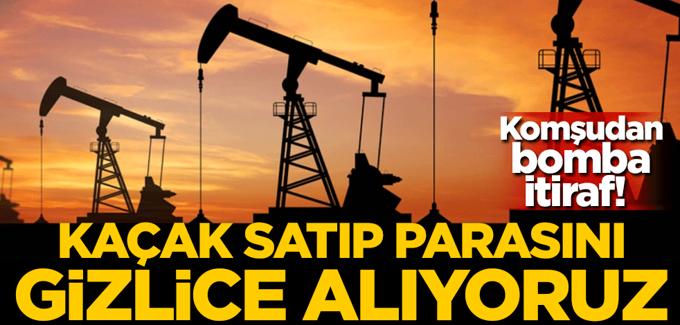 Komşudan itiraf! Kaçak satıp parasını gizlice alıyoruz