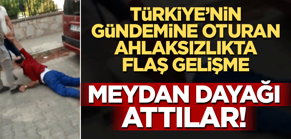 Komşusunun eşinden çocuk yapan adama meydan dayağı!