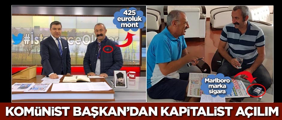 Komünist Başkan Fatih Mehmet Maçoğlu'ndan kapitalist açılım!