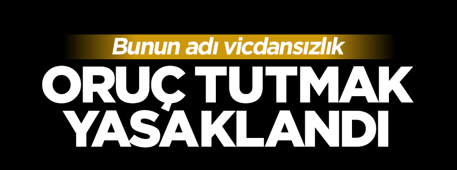 Komünist Çin oruç tutmayı bu yıl da yasakladı