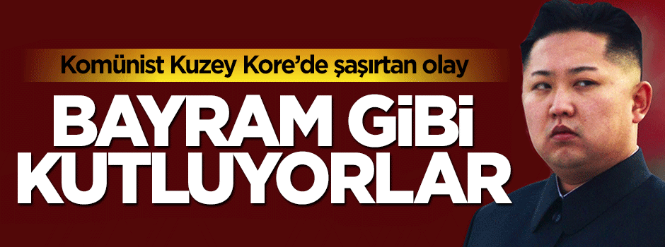 Komünist Kuzey Kore'de Bomba bayramı yapılıyor