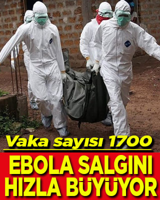 Kongo’da Ebola salgınında vaka sayısı 1700’ü aştı