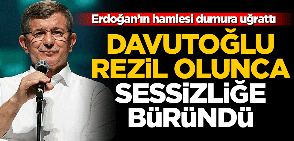 Konuşsana şimdi de! Davutoğlu rezil olunca sessizliğe büründü