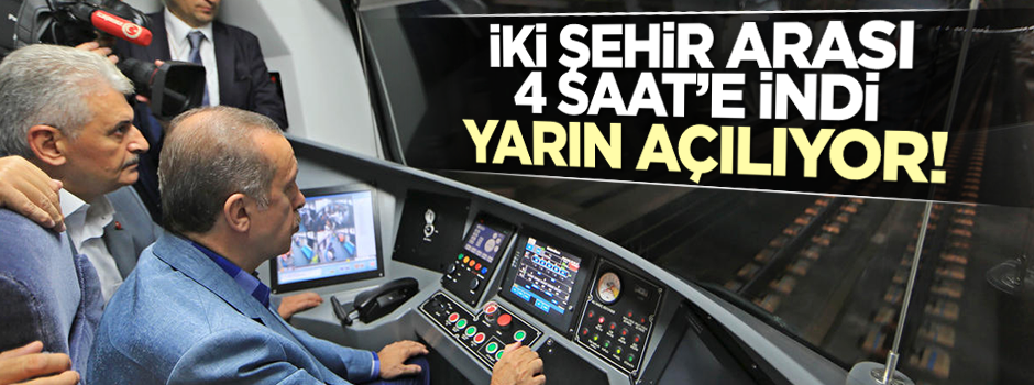 Konya-İstanbul YHT seferleri yarın başlıyor