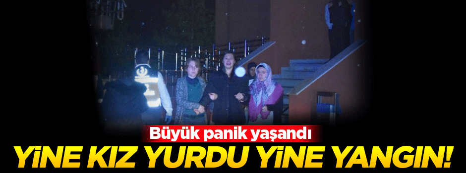 Konya'da kız öğrenci pansiyonunda yangın tehlikesi