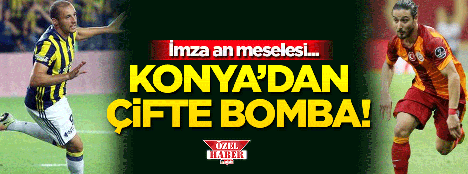 Konyaspor'dan çifte bomba Aatif Chahechouhe ve Tarık Çamdal