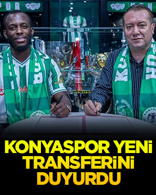 Konyaspor yeni transferini duyurdu