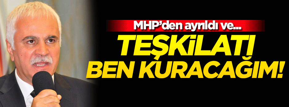 Koray Aydın resmen açıkladı! Teşkilatı ben kuracağım...