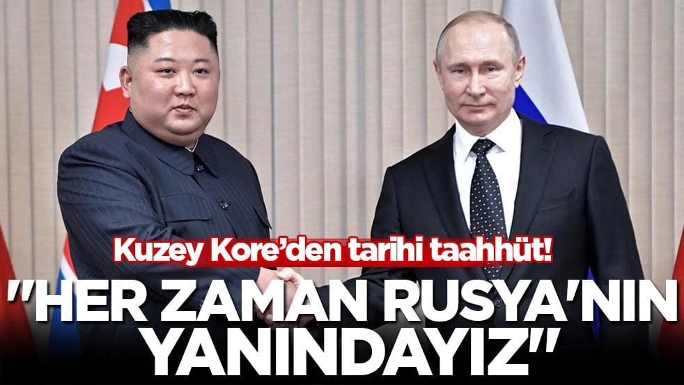 Kore-Rusya hattında sarsılmaz ittifak: Kim Jong-un’dan Putin’e 