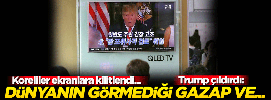 Koreliler ekranlara kilitlendi! Dünyanın görmediği bir gazap...