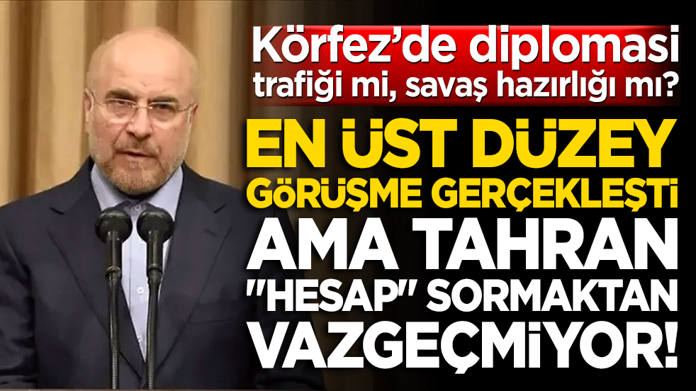 Körfez’de diplomasi trafiği mi, savaş hazırlığı mı? En üst düzey görüşme gerçekleşti ama Tahran 