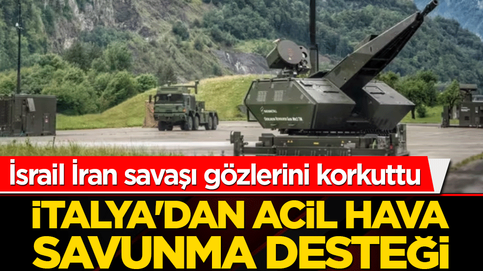 Körfez'de Samp-T paniği! İtalya'dan acil hava savunma desteği