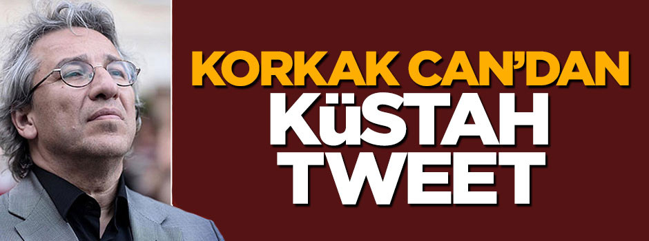 Korkak Can Dündar'dan küstah tweet