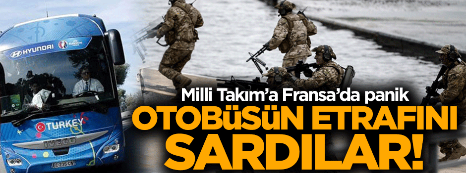 Korku dolu anlar! Komandolar bir anda otobüsü sardı