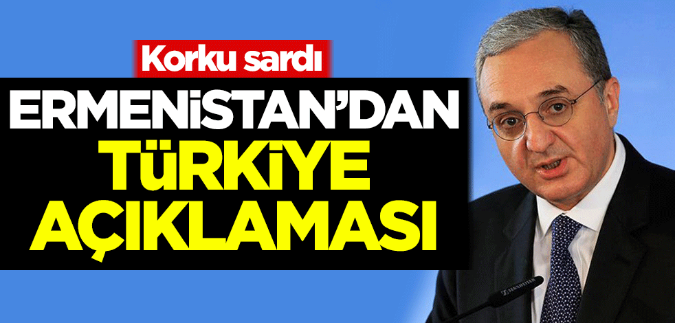 Korku sardı! Ermenistan'dan Türkiye açıklaması