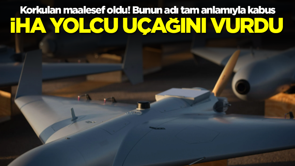 Korkulan maalesef oldu! Bunun adı tam anlamıyla kabus: İHA yolcu uçağını vurdu