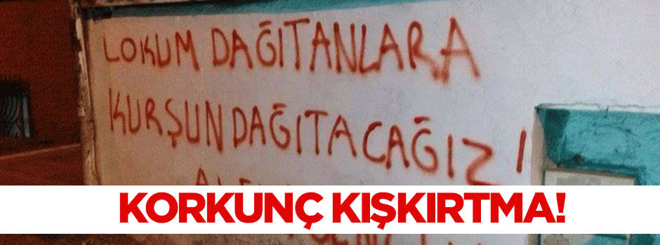 Korkunç kışkırtma: Lokum dağıtanlara kurşun dağıtacağız!