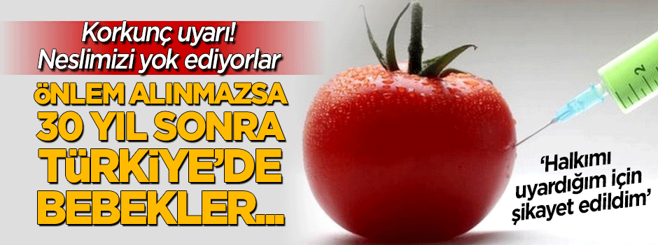 Korkunç uyarı: "Önlem alınmazsa 30 sene sonra Türkiye'de bebekler..."