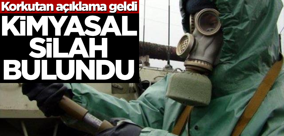 Korkutan açıklama geldi: Kimyasal silah kalıntıları bulundu