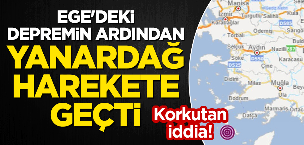 Korkutan iddia: Ege'deki depremin ardından yanardağ harekete geçti