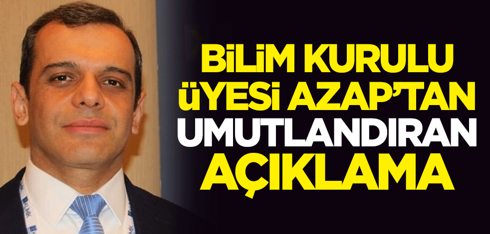 Koronavirüs Bilim Kurulu üyesi Alpay Azap'tan umutlandıran açıklama: Önlemler bayram sonra yavaş yavaş gevşetilebilir