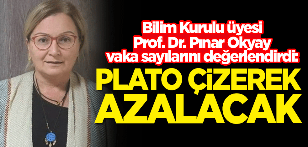 Koronavirüs Bilim Kurulu üyesi Prof. Dr. Pınar Okyay, vaka sayılarını değerlendirdi: Plato çizerek azalacak
