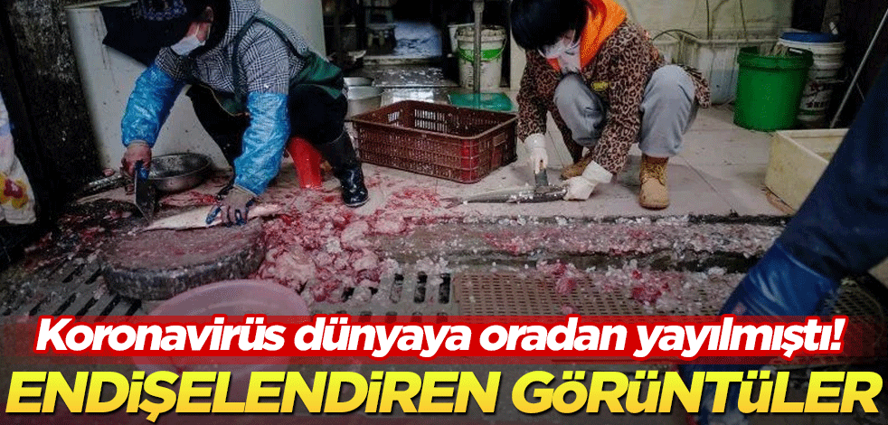 Koronavirüs dünyaya oradan yayılmıştı! Endişelendiren görüntüler