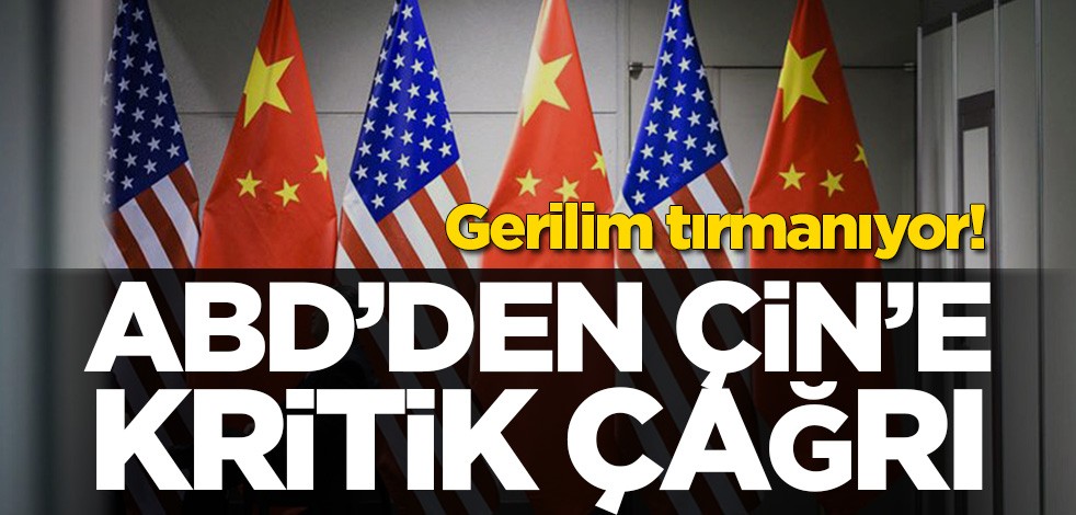 Koronavirüs gerilimi tırmandırıyor! ABD’den Çin’e kritik çağrı