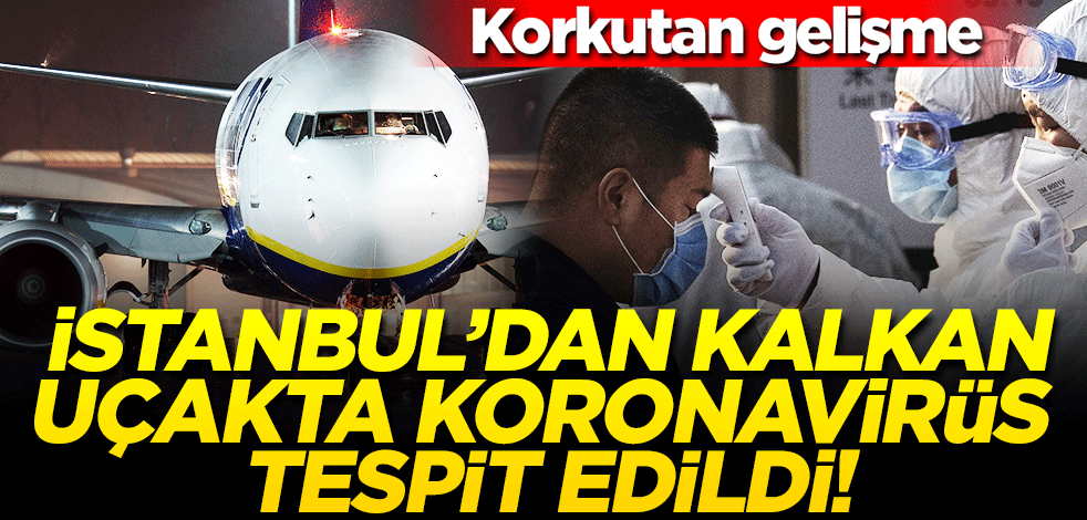 Koronavirüs İstanbul'da mı? Singapur'a giden uçakta koronavirüs tespit edildi