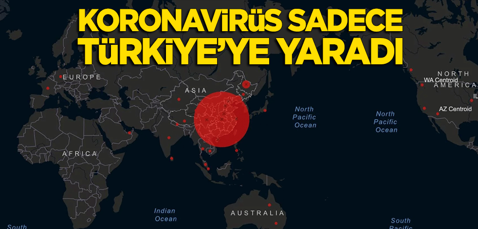 Koronavirüs sadece Türkiye'ye yaradı!