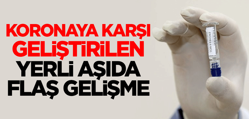 Koronavirüse karşı geliştirilen yerli aşı, 25 Aralık'tan sonra gönüllülere uygulanacak