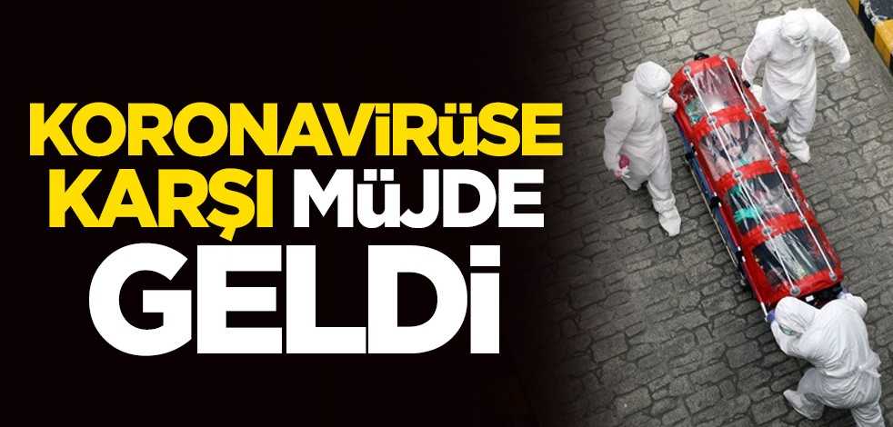 Koronavirüse karşı müjde geldi
