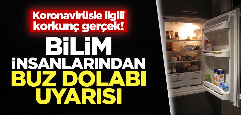 Koronavirüsle ilgili korkunç gerçek! Bilim insanlarından buz dolabı uyarısı