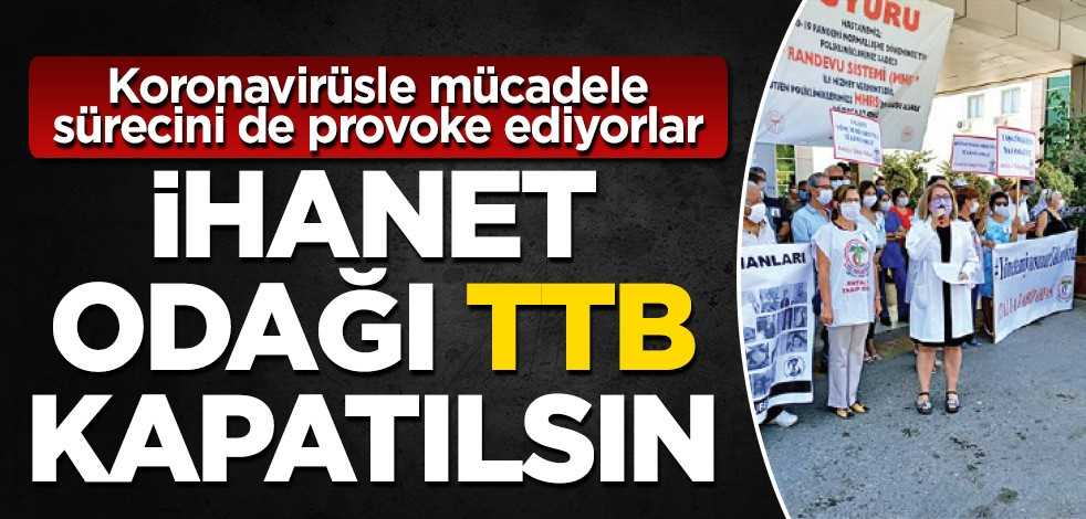 Koronavirüsle mücadele sürecini de provoke ediyorlar