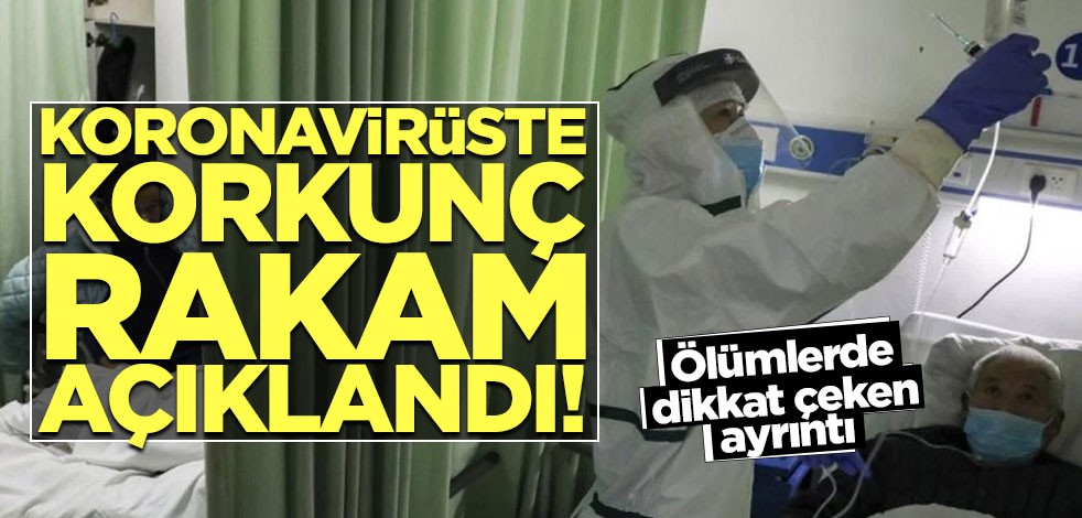 Koronavirüste korkunç rakam açıklandı!