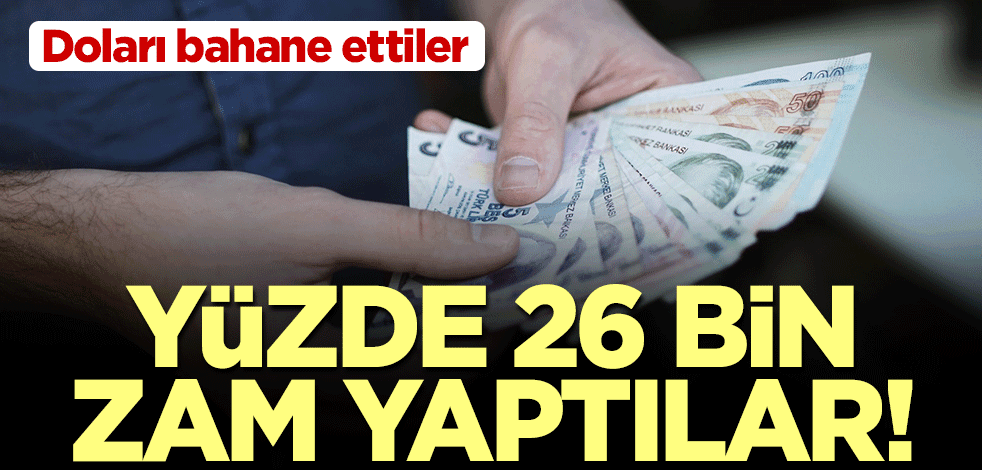 Koronavirüsü fırsat bilen stokçular dolar bahanesiyle yüzde 26 bin zam yaptı!