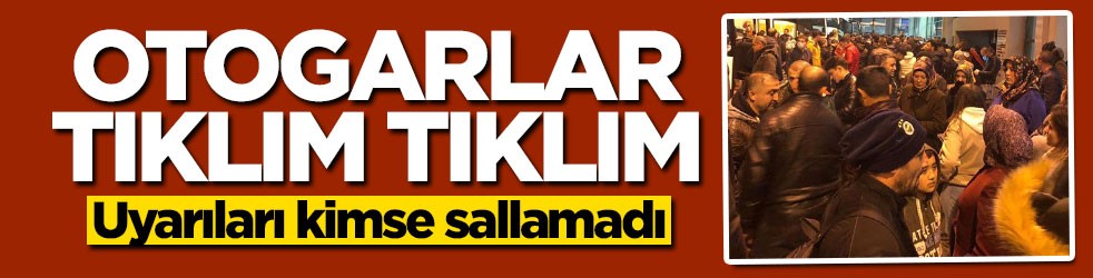 Koronavirüsü kimse takmadı! Otogarlar tıklım tıklım