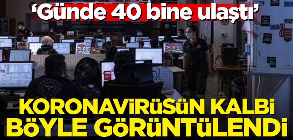 Koronavirüsün kalbi böyle görüntülendi! 'Günde 40 bine ulaştı'
