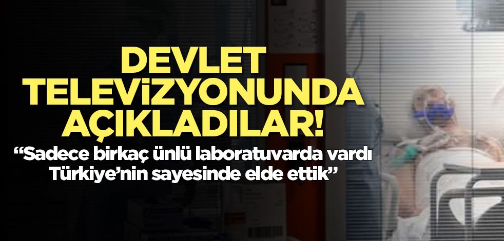 "Koronavirüsün tanı kitini Türkiye'nin sayesinde elde ettik!"