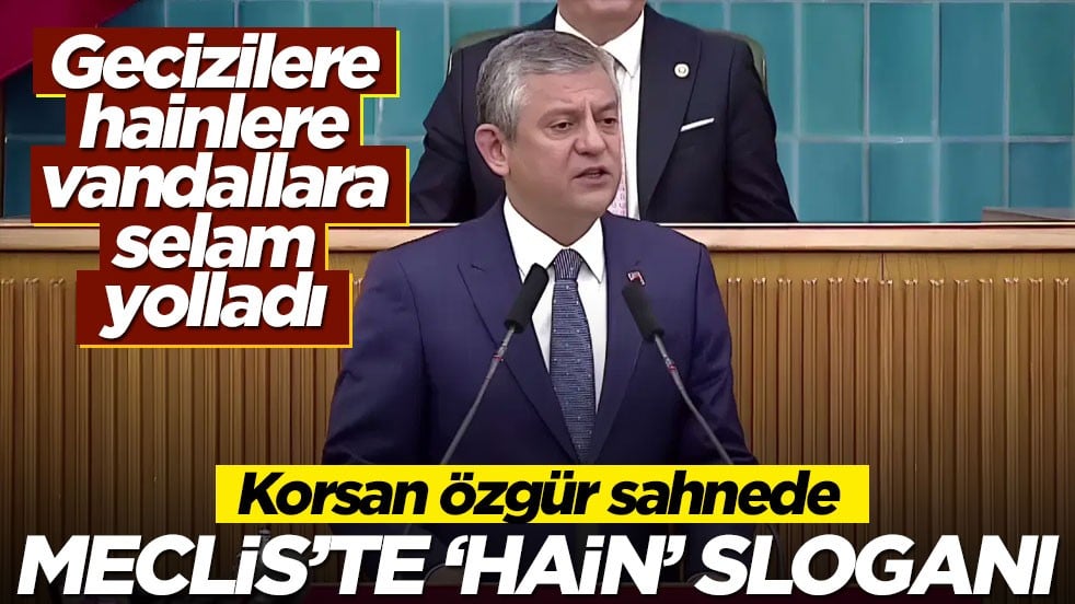 "Korsan Özgür"ün çakma grup toplantısı! Meclis'te "Hain Kemal" sloganları attırdı