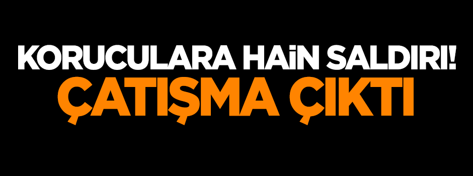 Koruculara hain saldırı