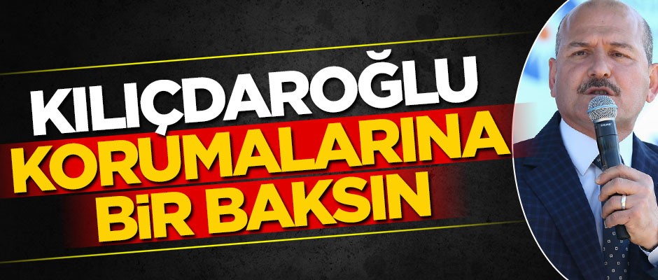 "Korumalarının ne iş yaptığına bir baksın"