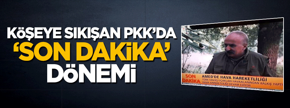 Köşeye sıkışan Kandil'den teröristlere 'son dakika'lı uyarı