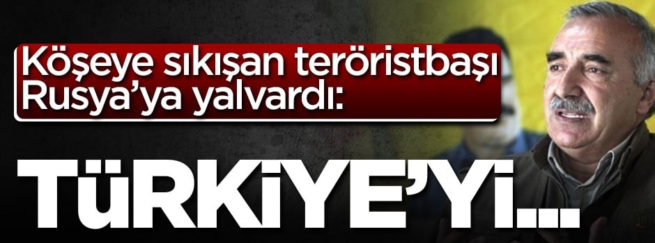 Köşeye sıkışan teröristbaşı Rusya'ya yalvardı! Türkiye'yi...