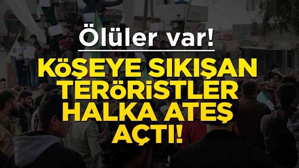 Köşeye sıkışan teröristler halka ateş açtı! Ölüler var