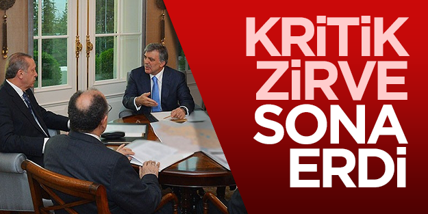 Köşk'teki kritik Musul zirvesi sona erdi