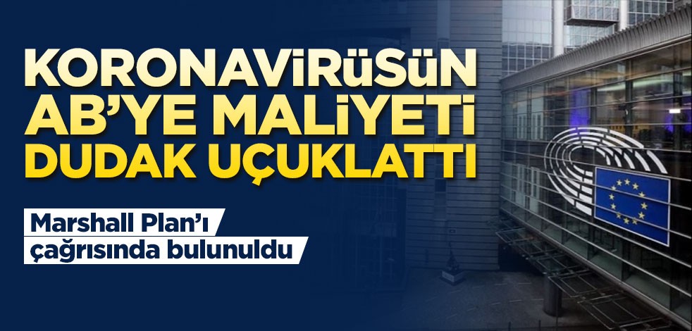 Kovid-19 AB'ye 3 trilyon avroya mal oldu