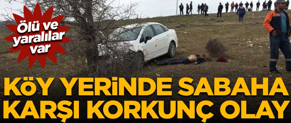 Köye gelen hırsızlar hayatının şokunu yaşadı! Ölü ve yaralılar var